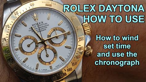 how set rolex watch